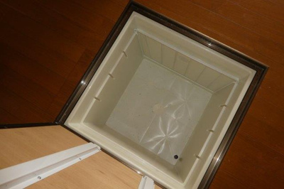 【収納】 | プラティーヌ総社Ｂ | 床下収納