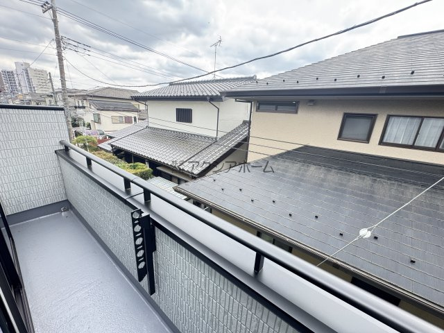 所沢市中新井3丁目・全2棟　新築一戸建　B号棟のバルコニー
