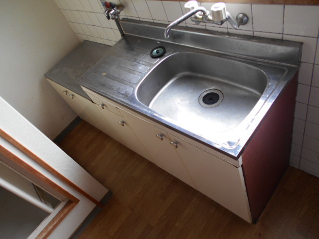 【キッチン】 | まな板スペースも広いお部屋です