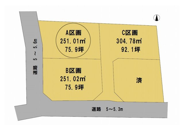 高崎市上滝町売土地 A区画