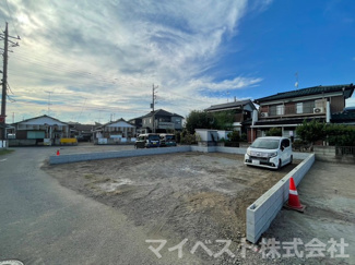 【前面道路含む現地写真】 | 【未公開物件】川越市寺尾　売地【建築条件なし】