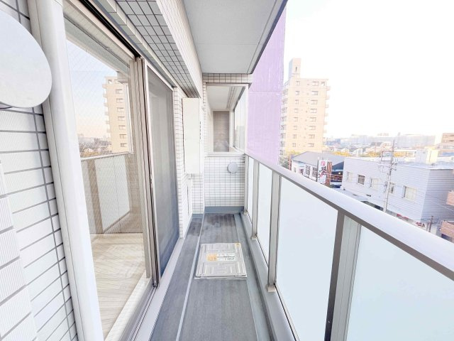 GROWS堀切菖蒲園AZのバルコニー