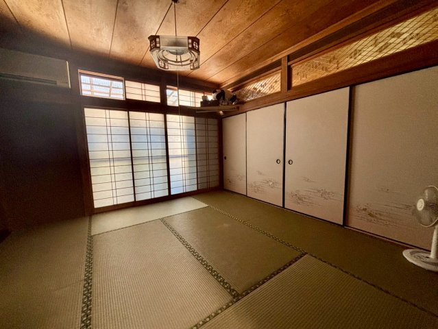 野田市三ツ堀　中古戸建　ビルトインガレージの和室|2階部分の和室になります！