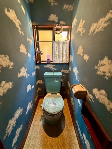 野田市三ツ堀　中古戸建　ビルトインガレージのトイレ|2階部分の洋式トイレになります！