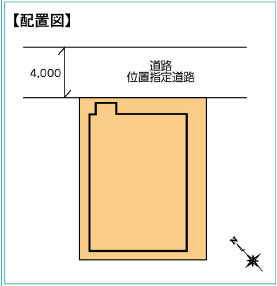 野田市三ツ堀　中古戸建　ビルトインガレージの区画図|区画図になります！