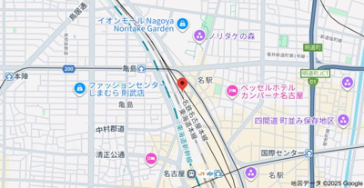 【地図】 | プレサンスロジェ名古屋駅前
