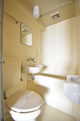 苅田ハイツの浴室