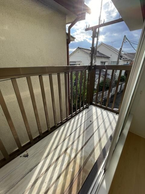 【バルコニー】 | 上十条４丁目貸家Ａ棟