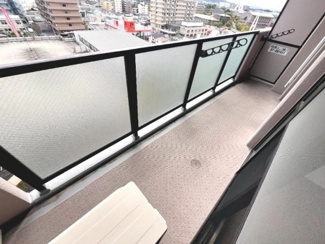 【バルコニー】 | セザール和泉中央 | 南東面バルコニーです！ゆとりのあるバルコニーですので、洗濯物の多い日も安心ですよ！