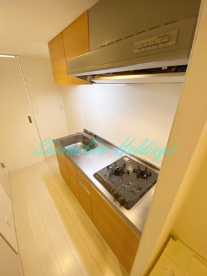 【キッチン】 | エムズステート金沢八景 | 二口ガスコンロのシステムキッチン♪