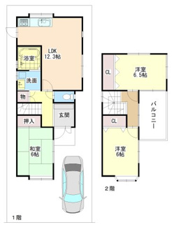 【間取り】 | ■新規専任物件■茨木市中津町