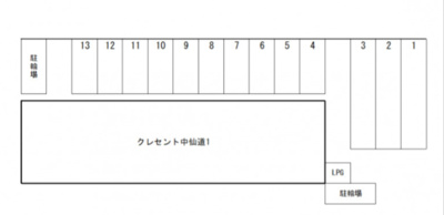 【区画図】 | クレセント中仙道