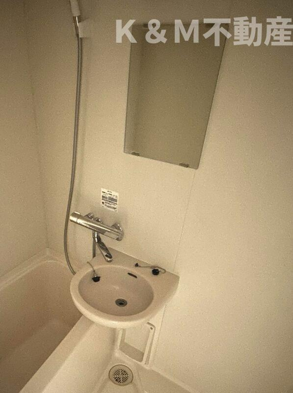 ラフィ－ヌ松ヶ丘の洗面所|忙しい朝には欠かせない洗面所です