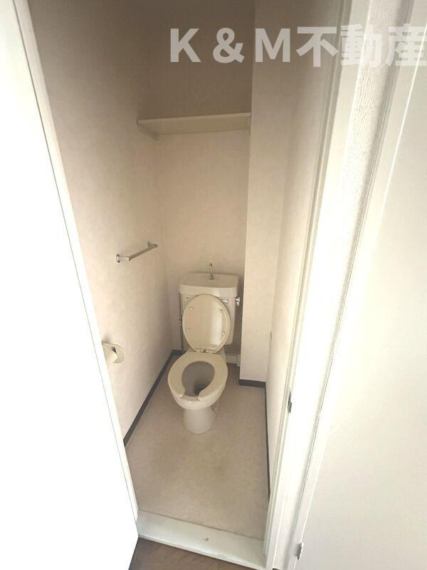 ラフィ－ヌ松ヶ丘のトイレ|コンパクトで使いやすいトイレです