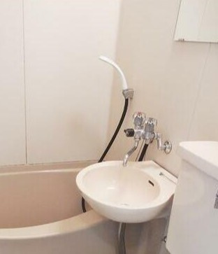 ラビアンローズの洗面所