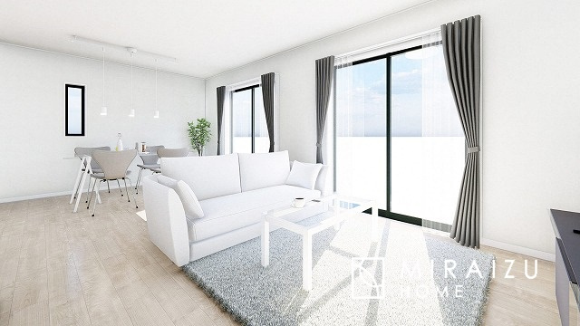 【完成予想図】 | ※CG画像はイメージです。物件情報だけでなく、地域の特色などなどエリア情報もお伝え出来たら嬉しいです♪