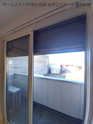 【バルコニー】 | ウィステリア フィレール | 雨戸シャッター