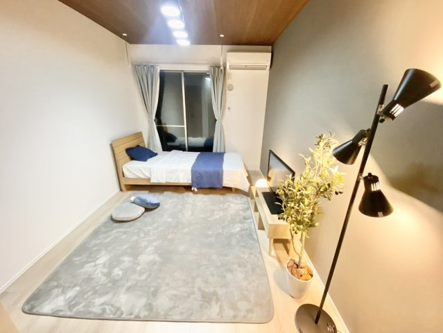 （仮称）和良比アパートの寝室|※同施工参考写真