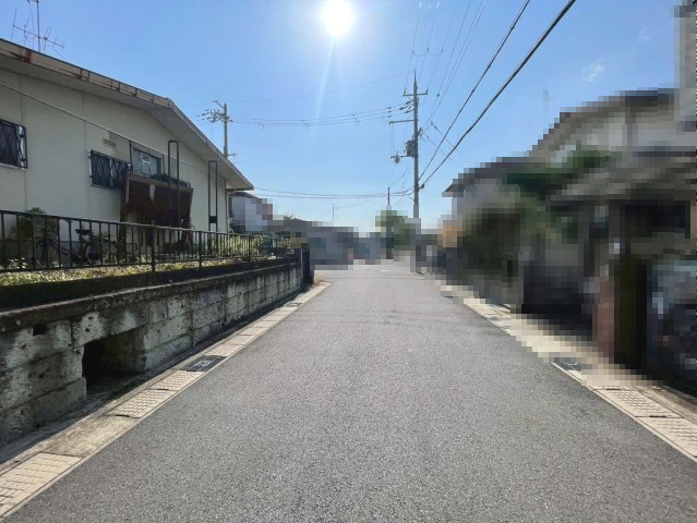宇治市伊勢田町砂田の前面道路含む現地写真|スーパー・コンビニ等お買い物施設が充実しております！
