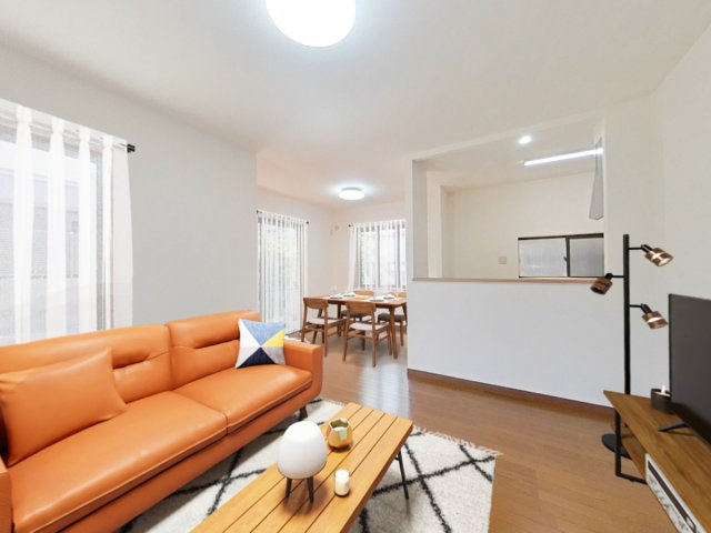 高知市潮見台１丁目　中古戸建ての居間・リビング