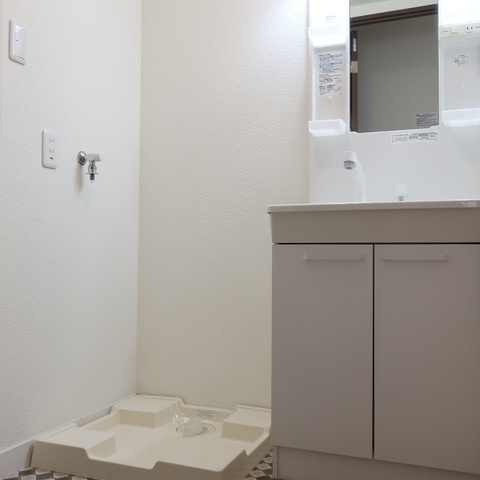 セキレイマンション久留米の独立洗面台|独立洗面化粧台が付いています