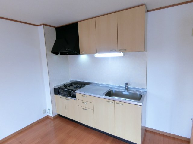 ローテ・ローゼＢ棟のキッチン|お料理しやすいキッチンです