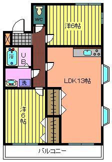 メゾンクレール（本町東）の間取り
