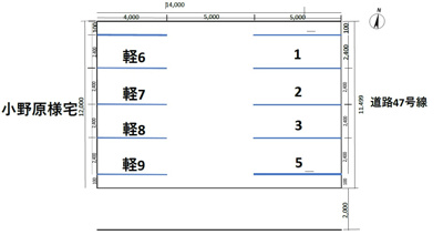 【区画図】 | 弁天MOパーキング