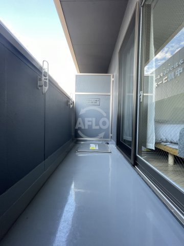 みおつくし岸里IIのバルコニー|みおつくし岸里II　バルコニー