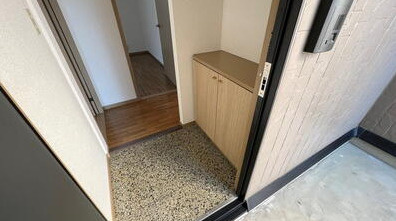 霧島onNo.6の玄関|明るい玄関です