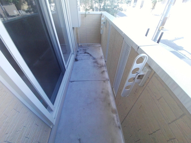 モアレ森南のバルコニー