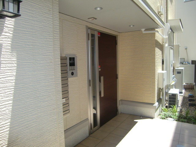 モアレ森南のエントランス