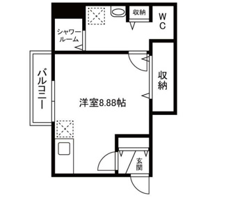 【間取り】 | キャビン3