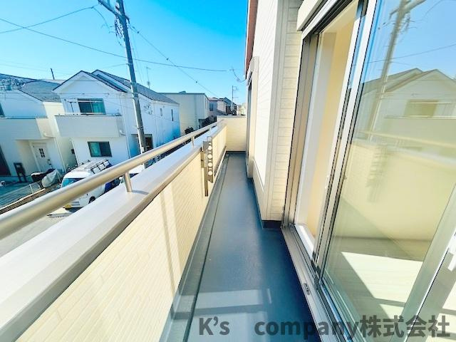 ◎茅ヶ崎市南湖４丁目　新築戸建　1号棟のバルコニー|バルコニー☆