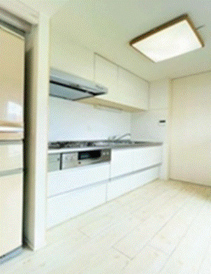 ライオンズマンションお花茶屋駅前通りのキッチン