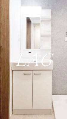 【洗面所】 | アザーレ・キュリオス本厚木 | 独立洗面台です。（同仕様設備です）