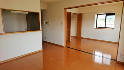 【居間・リビング】 | インポート久留米ルビーV | おしゃれなリビングです※同タイプのお部屋になります。