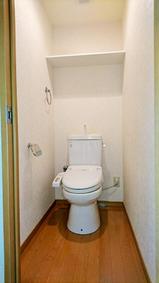 【トイレ】 | インポート久留米ルビーV | トイレです※同タイプのお部屋になります。