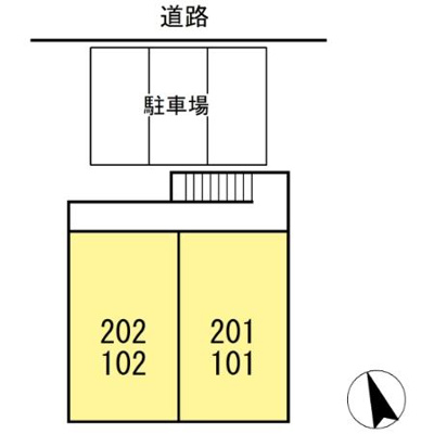 【区画図】 | ファミリオⅡ