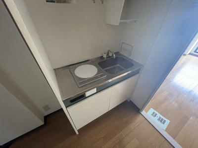 【キッチン】 | キューブ豊里 | きれいなキッチンです