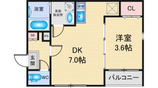 【間取り】 | ALIVIO　UCHIDABASHI | 略図の為、現状優先