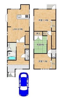 【間取り】 | 八千代通　中古一戸建