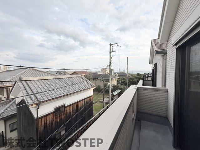 神戸市須磨区須磨浦通6丁目中古戸建のバルコニー