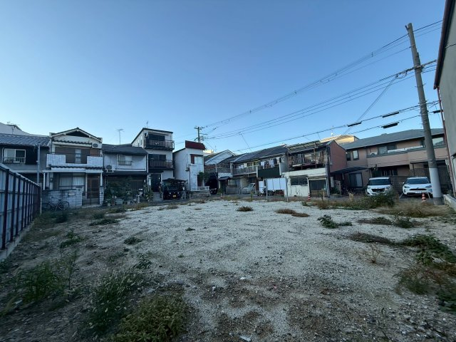 阪南町３丁目土地の外観|南東側から北西側への写真です。