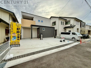 3台分の駐車スペースを確保。