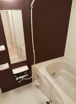 【浴室】 | アクア.M | 追い焚き機能、浴室乾燥機付きバス。