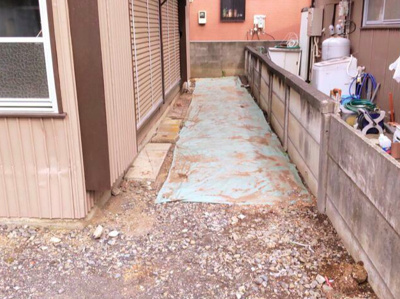 【庭】 | 村野威行貸家