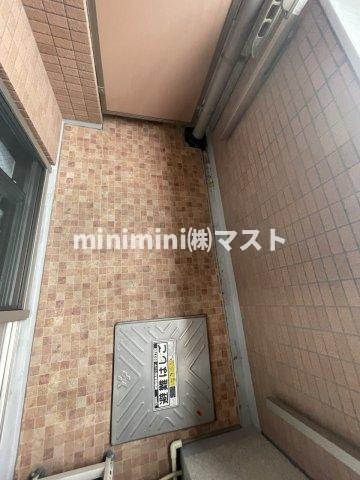 CITY　SPIRE上町台のバルコニー