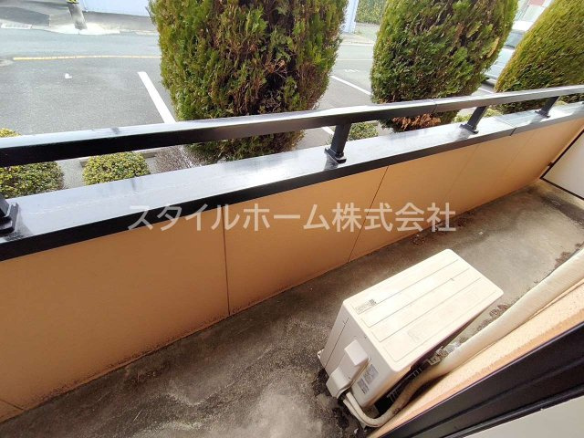 スカイハイツフジのバルコニー