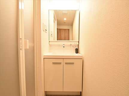 フローレンス幟町の独立洗面台